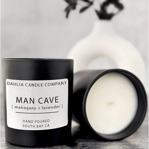 MAN CAVE SCENTED CANDLE