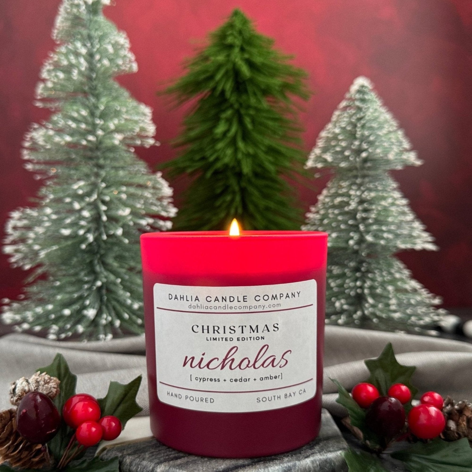 NICHOLAS SCENTED CANDLE